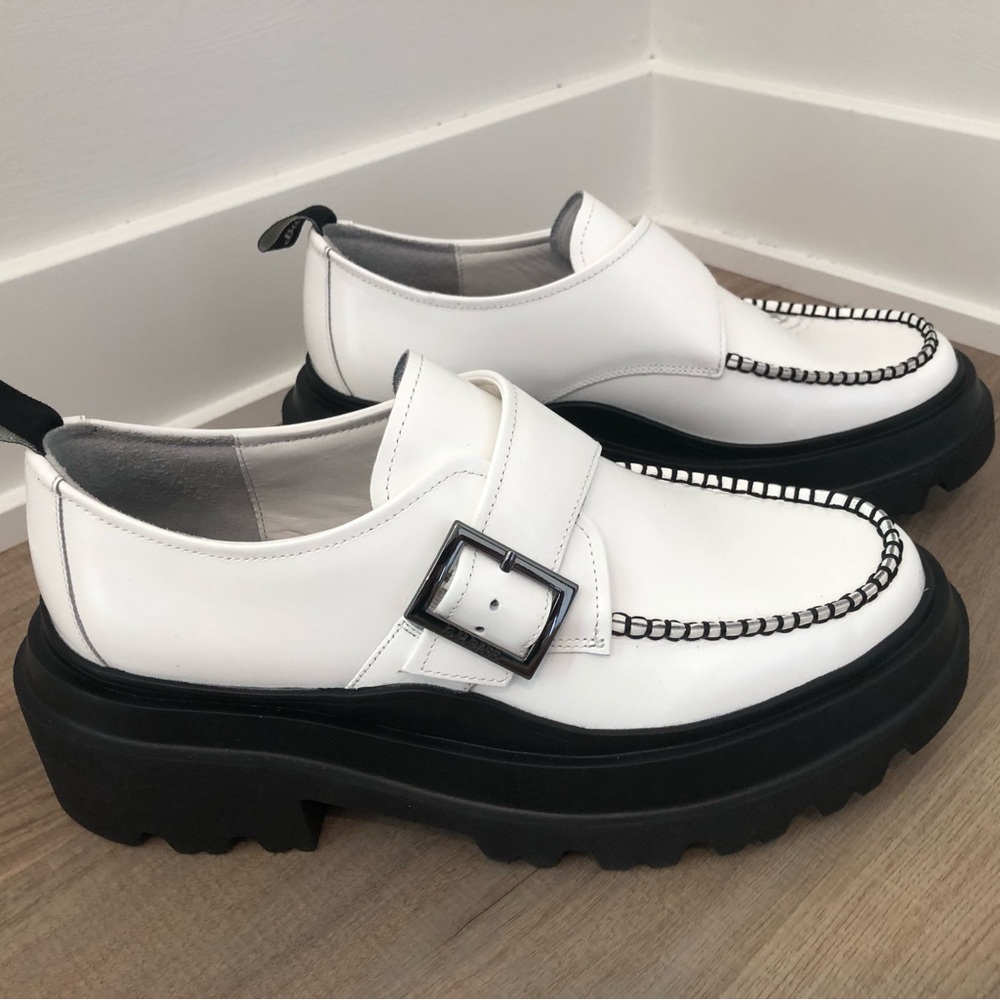 G.H. Bass & Co. White and Black Women's Shoes